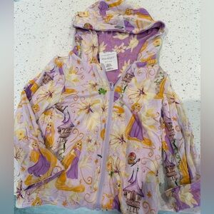 Posh Peanut Disney Rapunzel Hooded Zip Jacket -Reversible